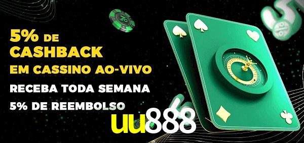Promoções do cassino ao Vivo uu888